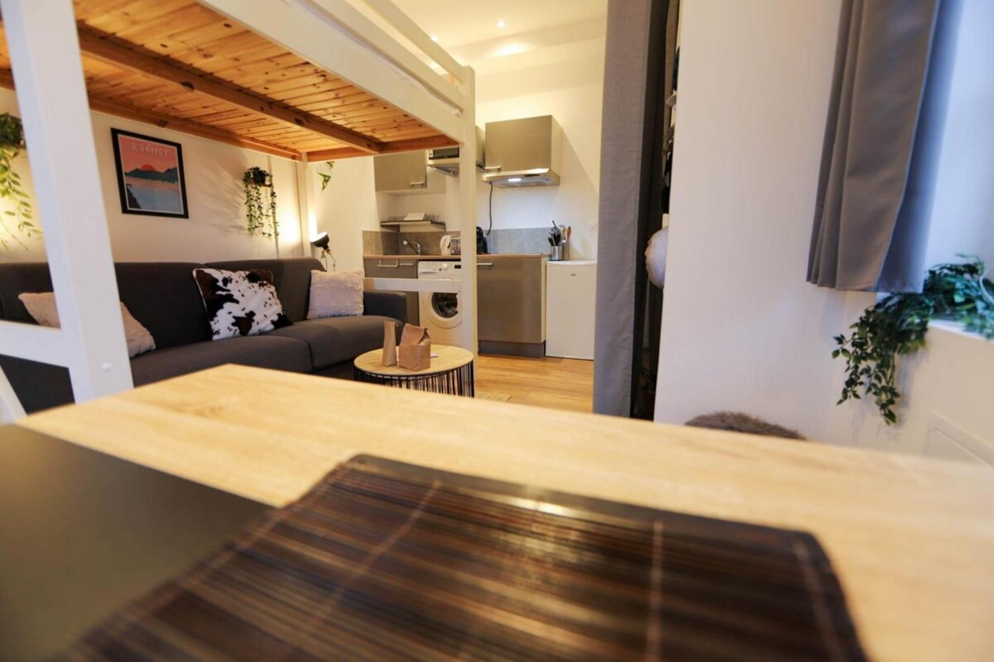 Апартаменты Le Petit Plus - Studio Confortable Avec Parking Анси Экстерьер фото